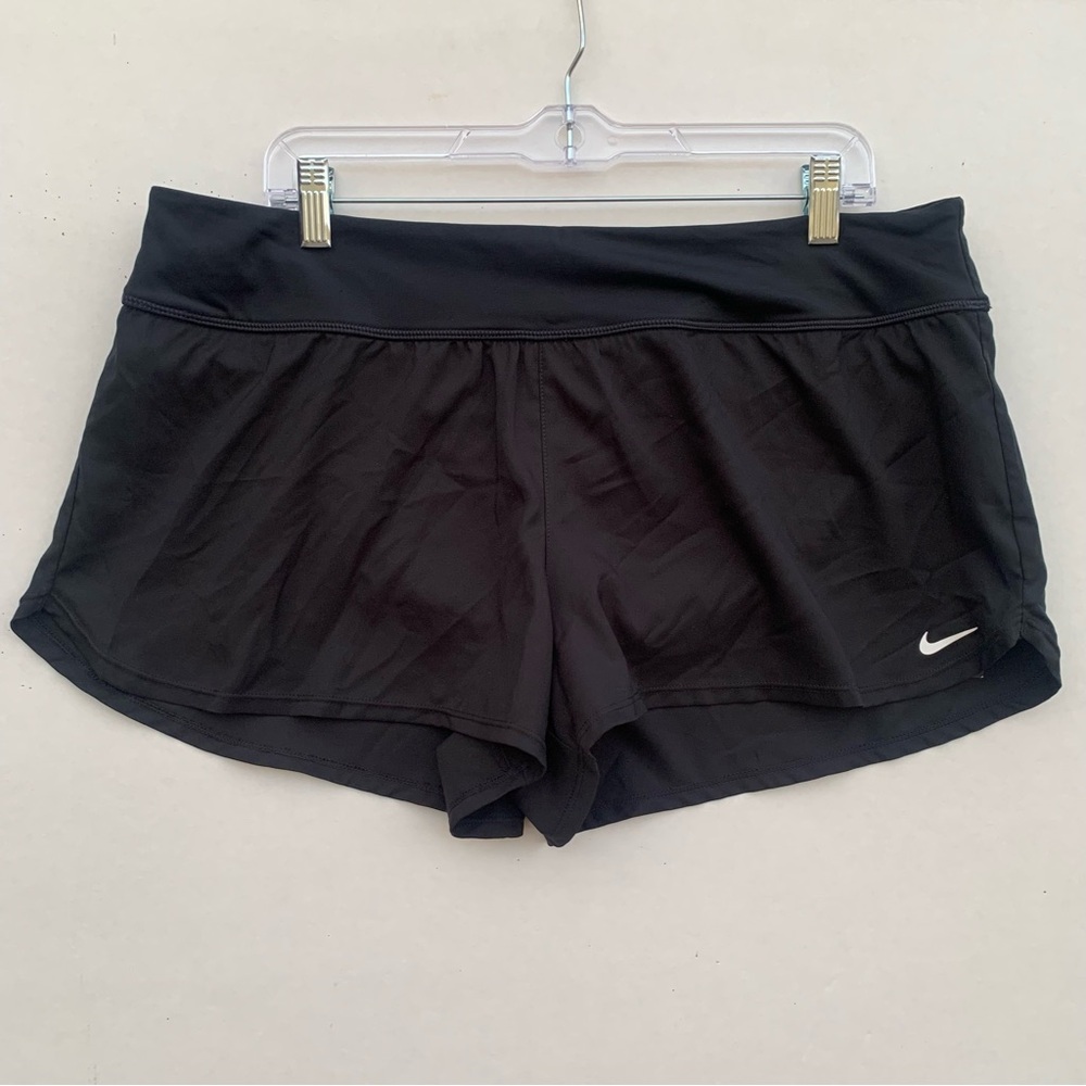 Nike Womens Black Athletic Shorts Lightweight | Board shorts size XL